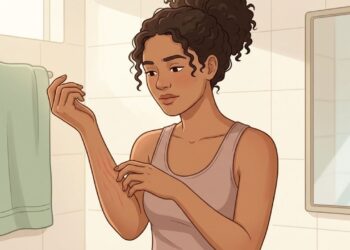 A pele fica marcada com linhas vermelhas e altas depois de uma coçada leve? O dermografismo pode explicar esse efeito