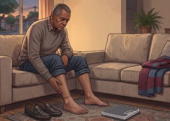 Estudo mostra ligação entre inchaço frequente nas pernas e risco de insuficiência cardíaca no coração