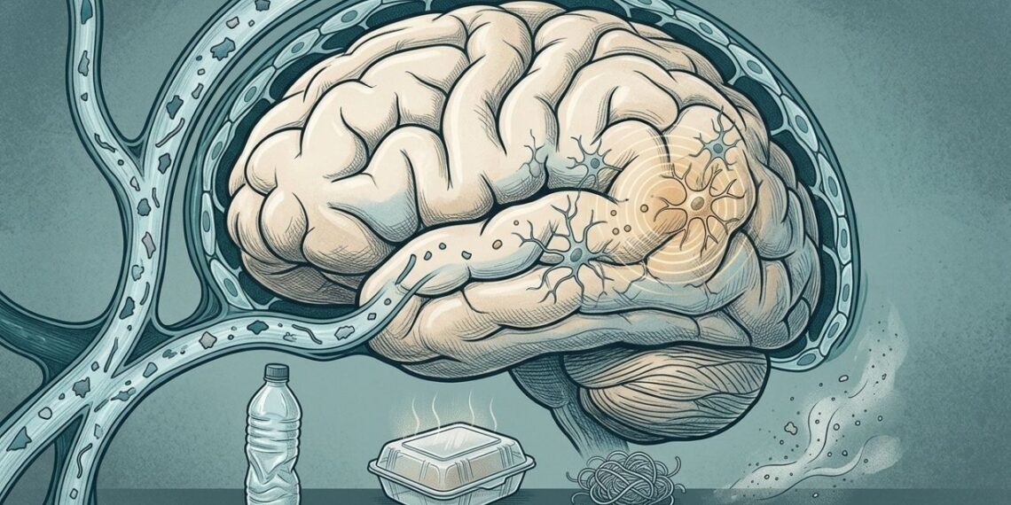 Presença de microplásticos no cérebro pode estar relacionada a inflamação neurológica e problemas cognitivos