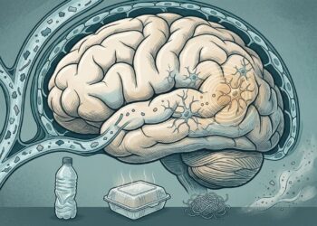 Presença de microplásticos no cérebro pode estar relacionada a inflamação neurológica e problemas cognitivos