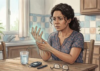 O formigamento nas mãos nem sempre é má circulação: quando visão turva e sede excessiva podem apontar para o diabetes
