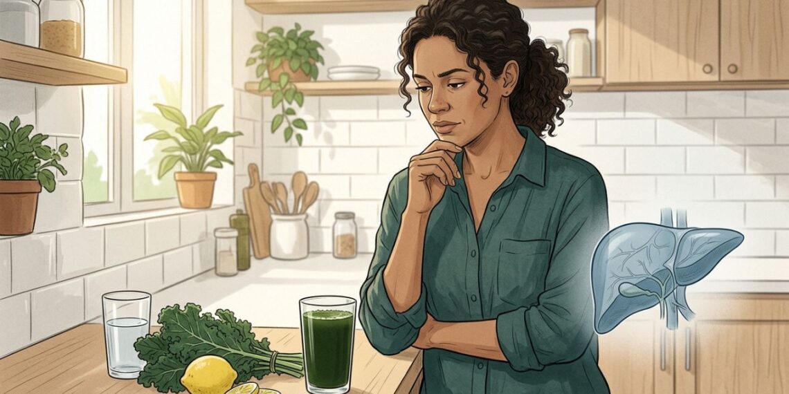 Suco detox e fígado: o estudo recente que freia promessas fáceis sobre desintoxicação natural