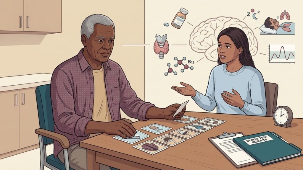 Mudanças cognitivas contínuas não devem ser atribuídas apenas ao envelhecimento.