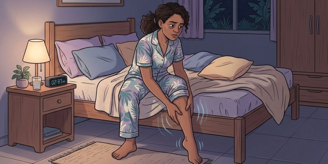 As pernas incomodam quando você se deita e melhoram assim que começa a andar? Esse padrão pode indicar pernas inquietas