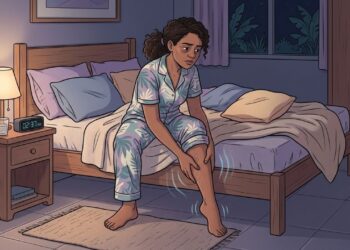 As pernas incomodam quando você se deita e melhoram assim que começa a andar? Esse padrão pode indicar pernas inquietas