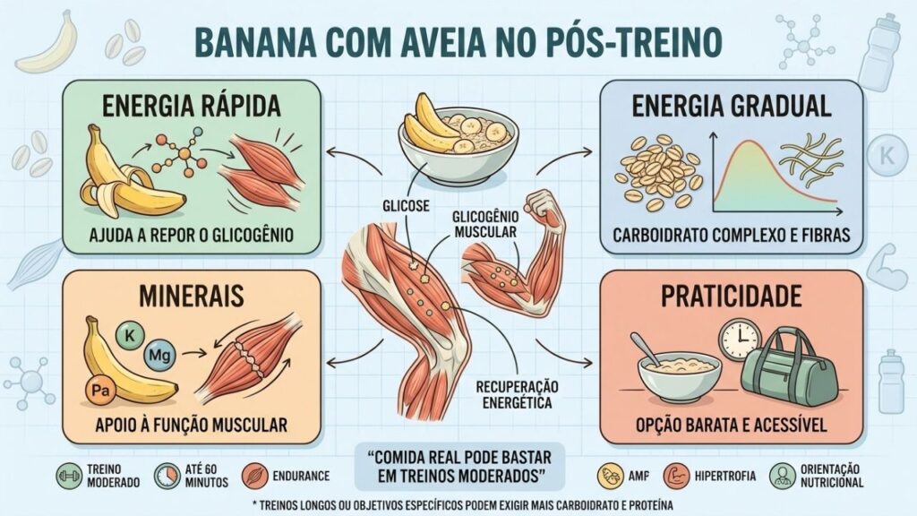 Energia rápida, fibras, minerais e praticidade explicam os benefícios dessa combinação.