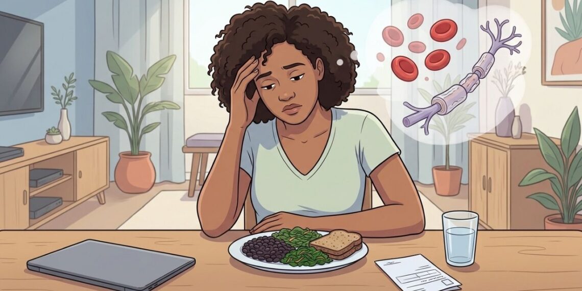 Vitamina B12 e cansaço persistente: a pesquisa que avaliou a melhora dos sintomas em vegetarianos