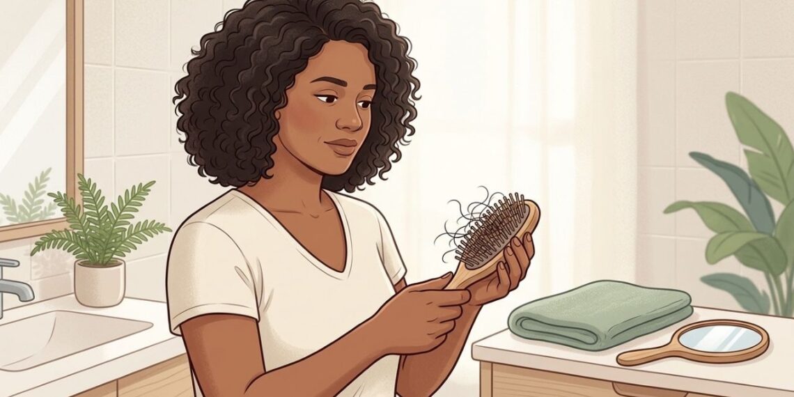 Queda de cabelo mais intensa que o normal. Quando você deve se preocupar?