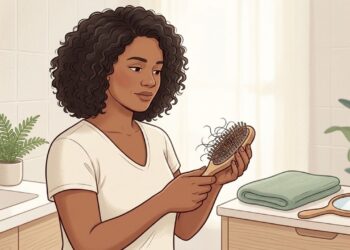 Queda de cabelo mais intensa que o normal. Quando você deve se preocupar?