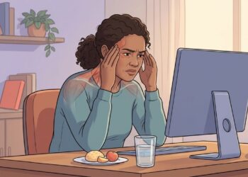 Ter dor de cabeça no fim da tarde quase todos os dias não é apenas cansaço da rotina: pode ser sinal precoce de tensão muscular crônica ou problema de refração visual não corrigido