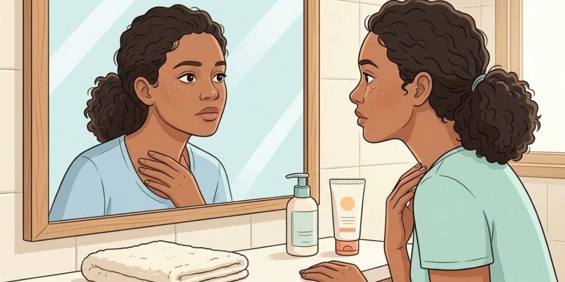Bolinhas brancas e duras ao redor dos olhos que não saem ao espremer podem ser milium