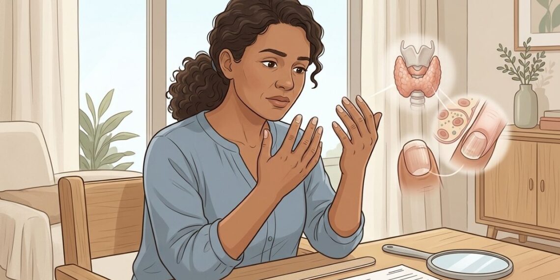 5 sinais nas unhas que podem indicar problema na tireoide