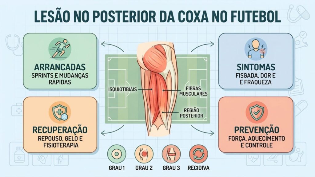 Quatro pilares explicam causas, sintomas, recuperação e prevenção da lesão posterior.