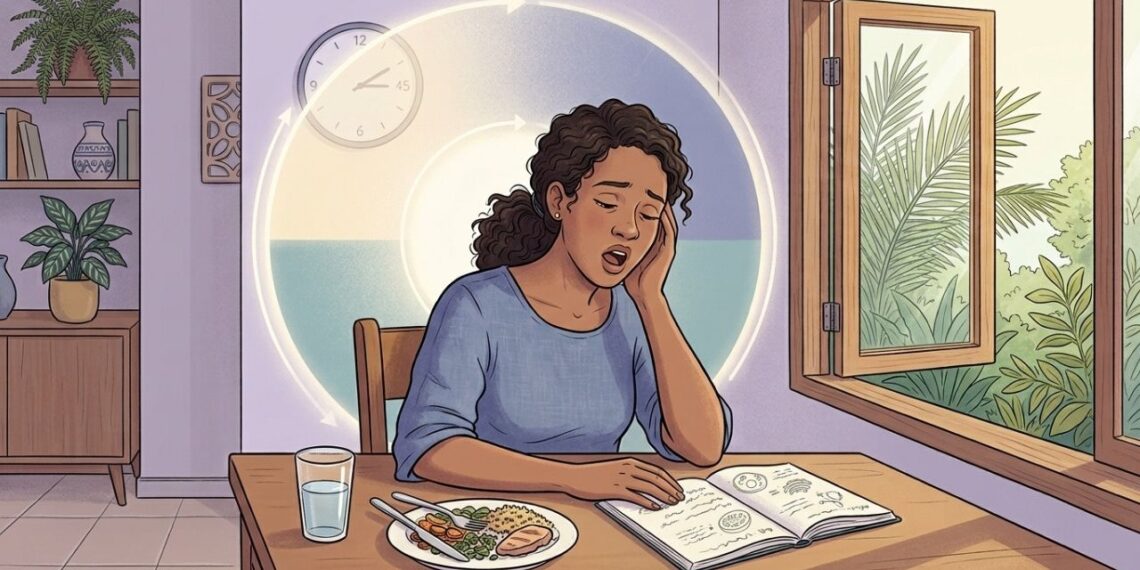 O sono pesa logo depois do almoço mesmo sem exagerar na comida? O relógio do corpo também participa