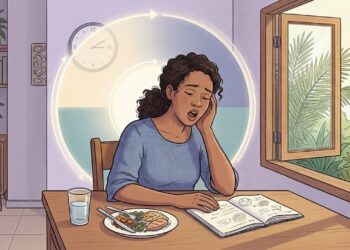 O sono pesa logo depois do almoço mesmo sem exagerar na comida? O relógio do corpo também participa