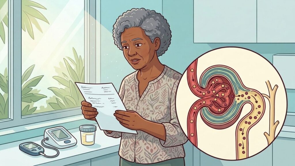 Exames precoces revelam a lesão renal antes do surgimento de sintomas.