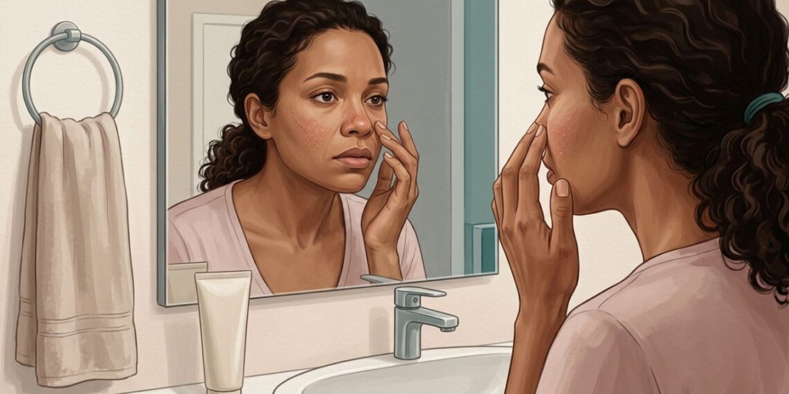 4 sintomas de dermatite visíveis no rosto e nas mãos que costumam ser ignorados