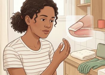 A unha começou a descolar pela ponta sem ter sofrido uma pancada? Umidade, trauma repetido e micose estão entre as causas