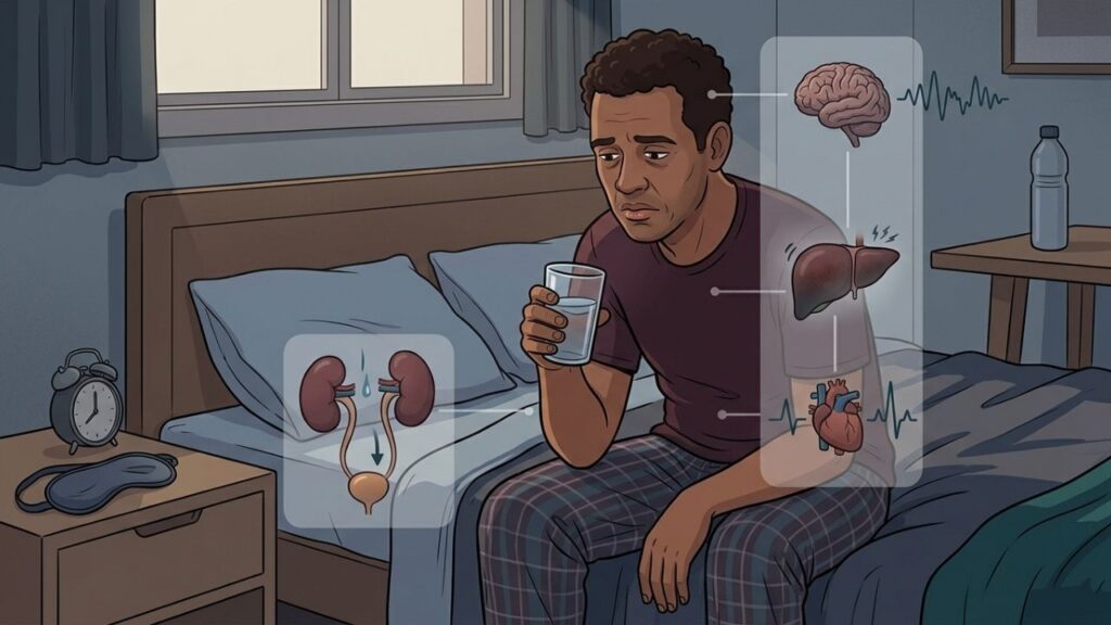 Reduzir o consumo protege o cérebro, o fígado e a qualidade do sono.