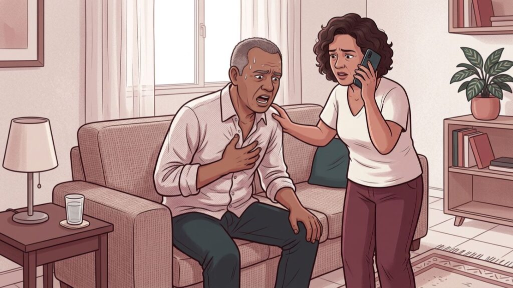 Mulheres e idosos podem apresentar sinais discretos durante um infarto.