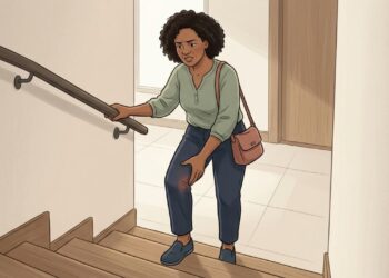 Dor na parte interna do joelho ao subir escadas pode vir de tendões que quase nunca são lembrados