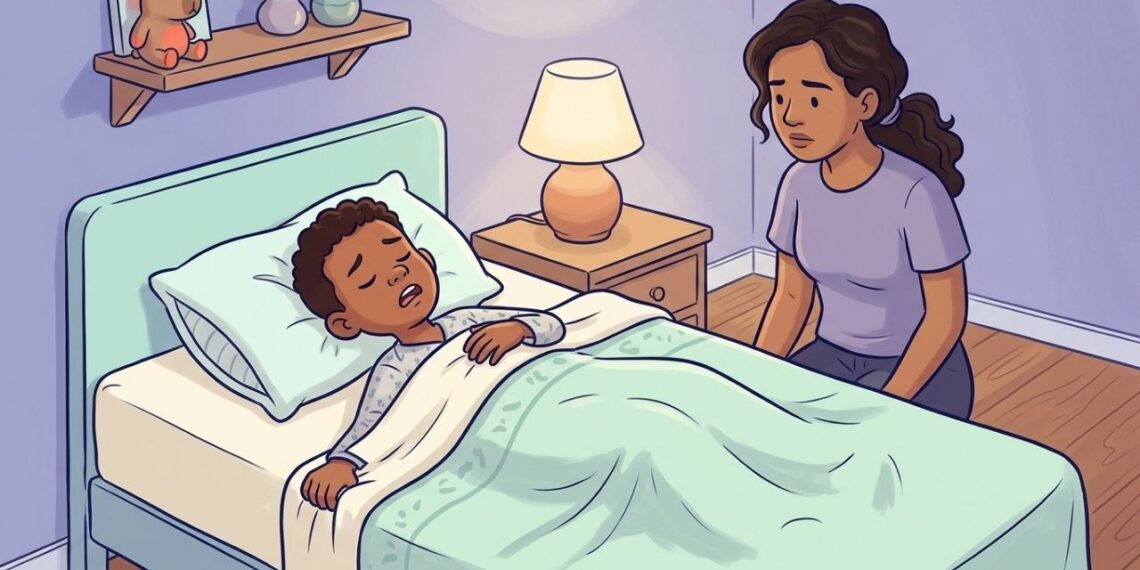 Criança que ronca todas as noites pode não estar apenas dormindo profundamente e precisa ser avaliada