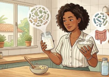 Kefir ou iogurte natural no dia a dia: qual é superior para a imunidade, a flora intestinal e a digestão