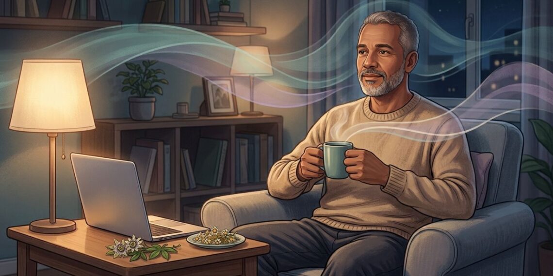 Chá antes de dormir pode ajudar no relaxamento, mas não do jeito que muita gente pensa
