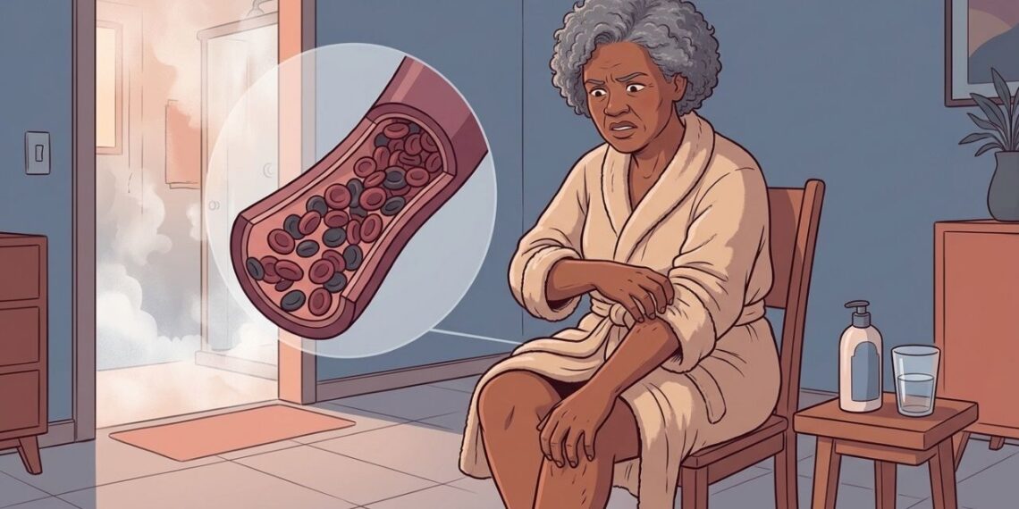 Coceira no corpo que piora depois do banho quente sem manchas aparentes pode ser uma pista pouco lembrada de alteração nas células do sangue