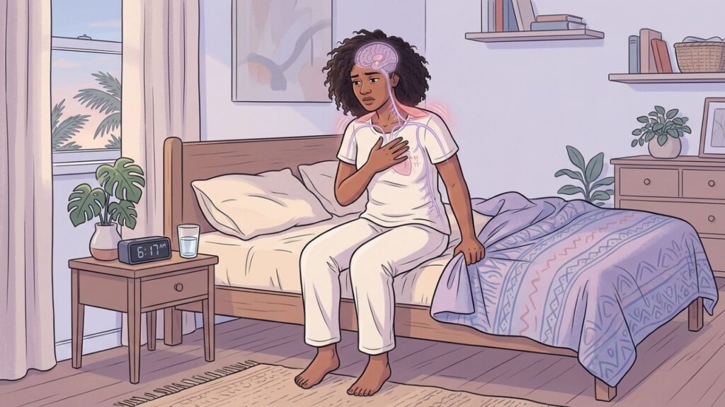 Despertar, corpo, rotina e cuidado ajudam a compreender a ansiedade matinal.