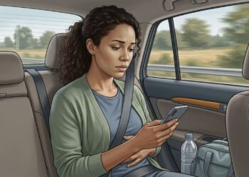 Por que algumas pessoas enjoam mais no banco de trás do carro e melhoram quando olham para a estrada