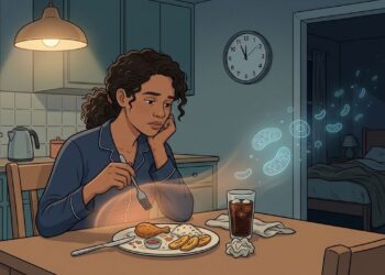 Comer perto da hora de dormir pode prejudicar a reparação celular durante o sono