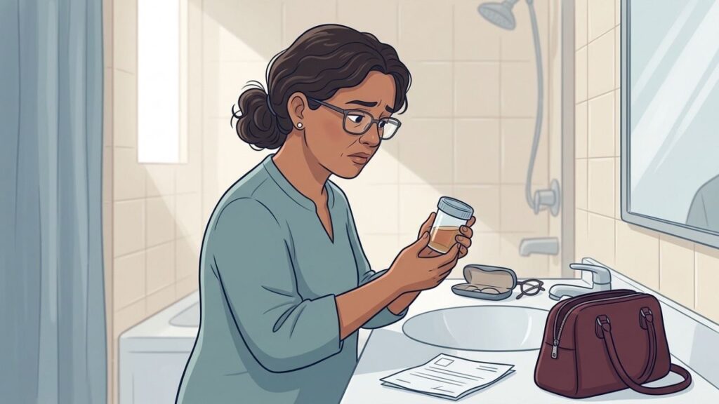 Sangramento urinário intermitente pode surgir de alterações renais, prostáticas ou vesicais.