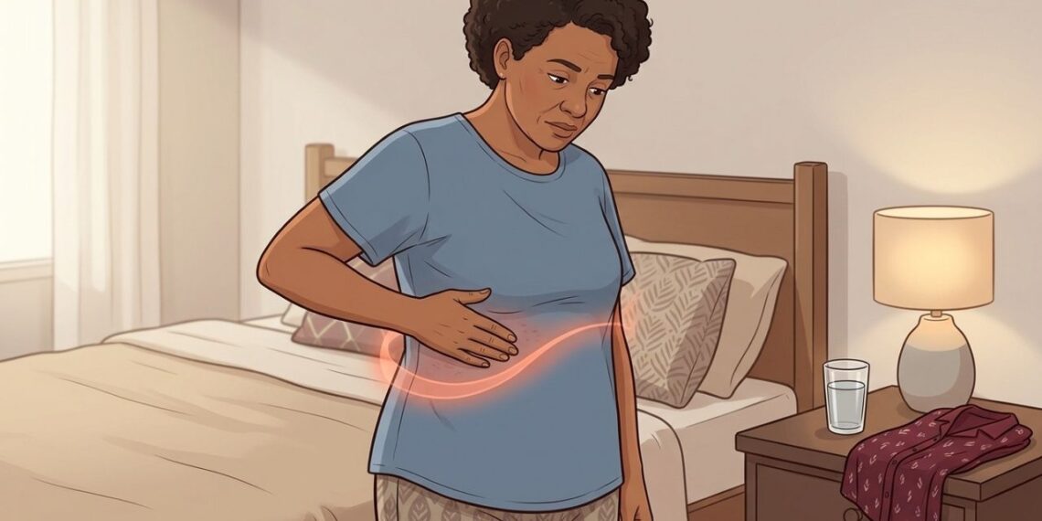 Ardência e dor em faixa de um lado do corpo podem começar antes das bolhas do herpes-zóster
