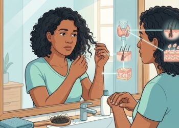 Queda de cabelo que aparece com frequência junto com unhas fracas e pele seca pode ser um indício esquecido de hipotireoidismo