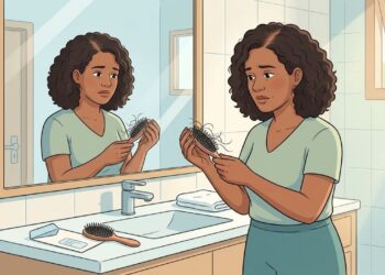 A queda de cabelo nem sempre se deve ao estresse, também pode estar ligada a alterações da tireoide e deficiências nutricionais
