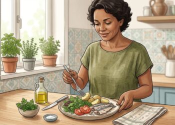 Segundo especialistas, sardinha em lata com salada verde oferece praticamente os mesmos benefícios de ômega-3 que cápsulas importadas no dia a dia