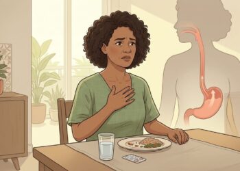A azia frequente nem sempre se deve à alimentação, também pode estar ligada a hérnia de hiato e uso contínuo de anti-inflamatórios