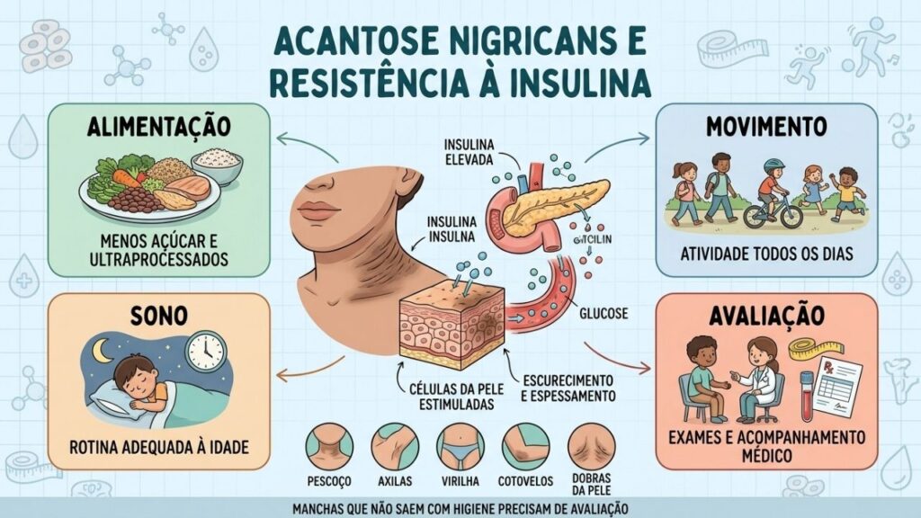 Alimentação, movimento, sono e avaliação ajudam a reduzir o risco metabólico.