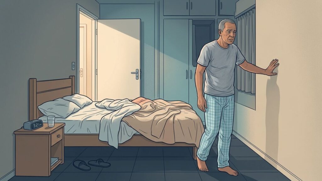 Noctúria frequente pode atrapalhar o sono e exigir investigação médica.
