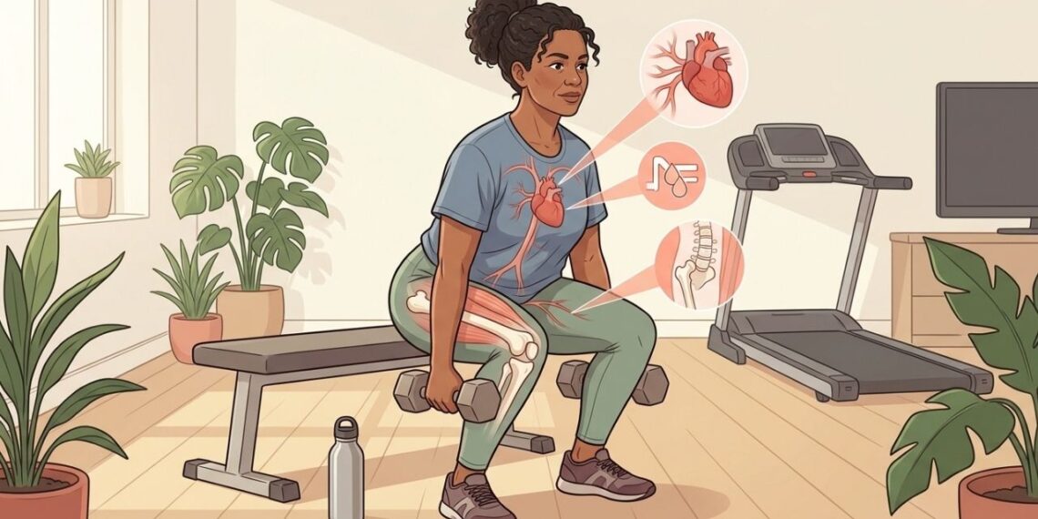 Musculação também protege o coração das mulheres? Estudo acompanhou os efeitos do treino de força por vários anos