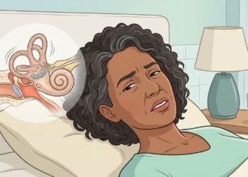 A tontura começa quando você vira na cama, olha para cima ou se abaixa? Pequenos cristais no ouvido podem explicar