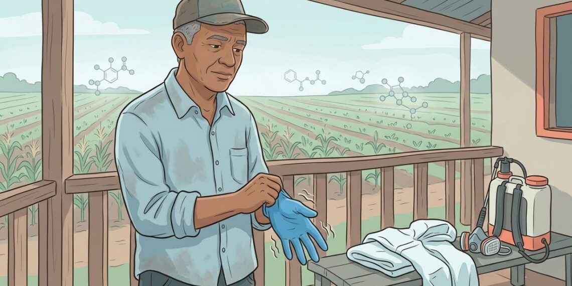 Um trabalho científico mostra que pacientes com Parkinson apresentam níveis mais elevados de pesticidas organofosforados no organismo