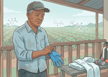 Um trabalho científico mostra que pacientes com Parkinson apresentam níveis mais elevados de pesticidas organofosforados no organismo