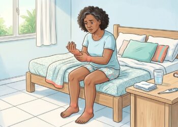 A febre passou, mas as mãos e os tornozelos continuam doloridos e inchados: esse padrão chama atenção na chikungunya