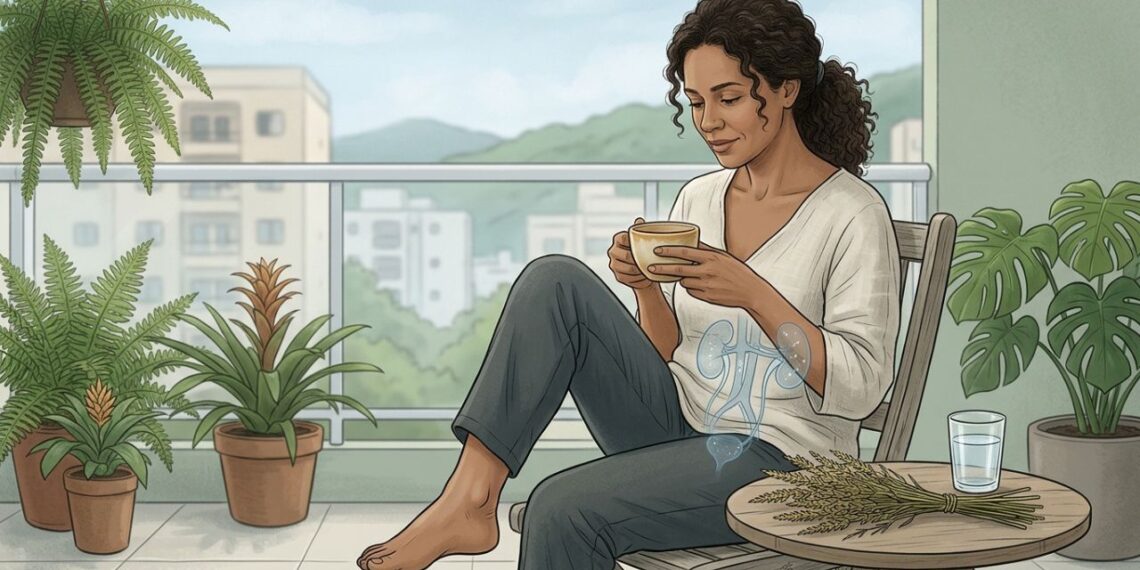 A melhor planta para apoiar a saúde dos rins e reduzir a retenção de líquidos naturalmente