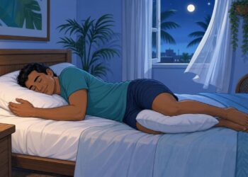 Dormir de lado ou de barriga para cima: qual é melhor para o corpo durante a noite