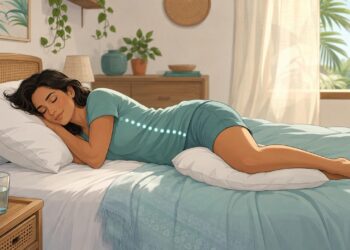 Dormir sempre de lado ou de barriga para cima: qual posição é realmente melhor para o organismo