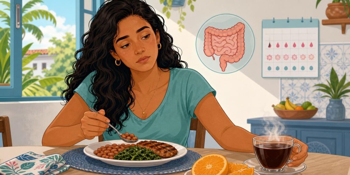 Ferro baixo não é só falta de carne: chá junto das refeições, intestino inflamado e menstruação intensa podem esgotar as reservas