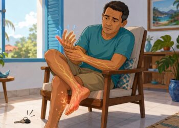 Formigamento muito frequente nas mãos e nos pés não é só má circulação: pode ser um sinal precoce de comprometimento nos delicados nervos